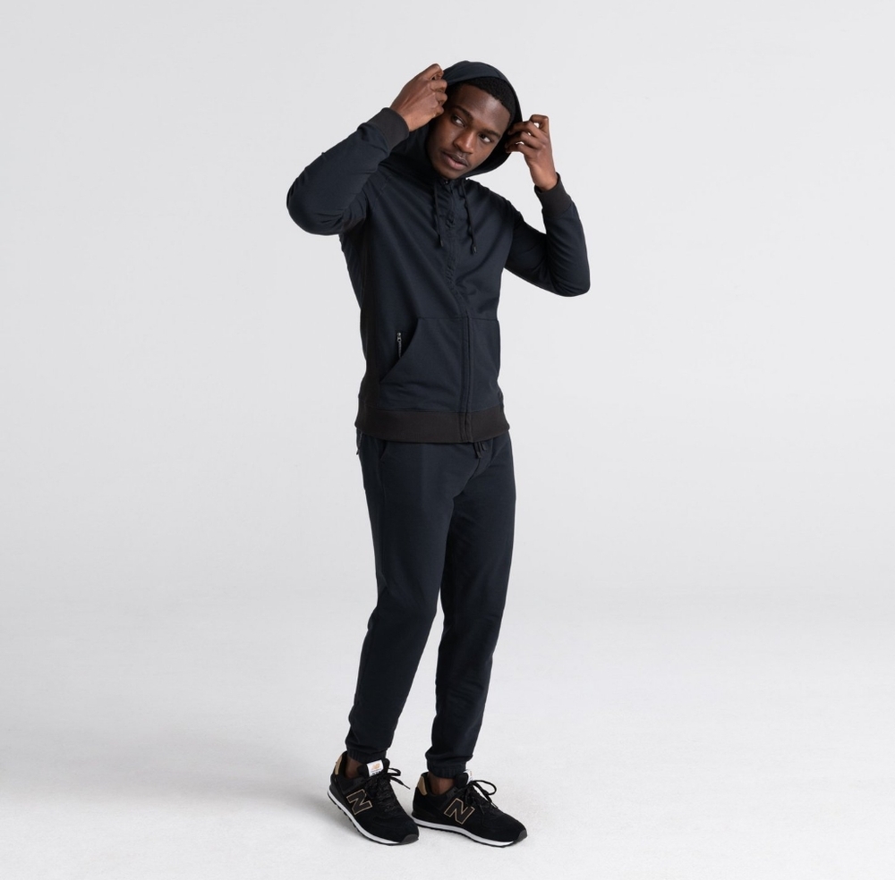 Saxx Down Time Hoodie - Black - Medium